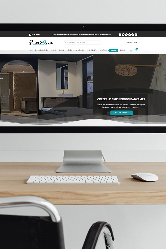 Avontuur, creativiteit, resultaat: welkom bij rijnders webdesign! 10 Bubbels&jets